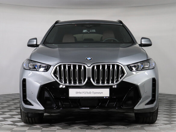 2025 BMW X6 40i III (G06) Рестайлинг, серый