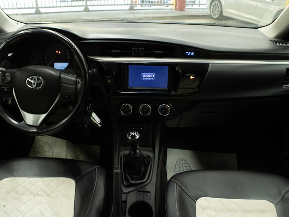 2013 Toyota Corolla XI (E160, E170, E180), белый, 909000 рублей - вид 7