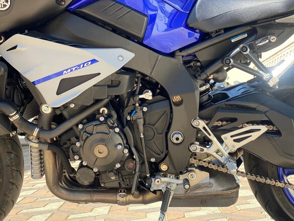 2020 Yamaha MT-10, синий, 1525000 рублей - вид 8