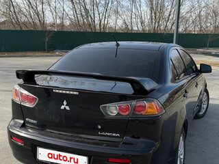 2013 Mitsubishi Lancer X Рестайлинг, чёрный, 1100000 рублей, вид 3