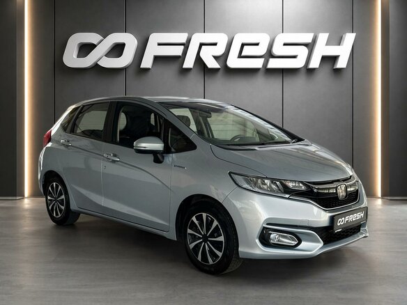 2018 Honda Fit III Рестайлинг, синий, 1279000 рублей