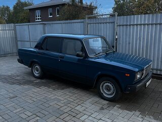 2008 Lada (ВАЗ) 2107, синий, 120000 рублей, вид 2