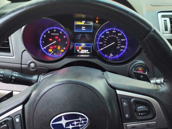 2017 Subaru Outback V, чёрный, 1850000 рублей - вид 13