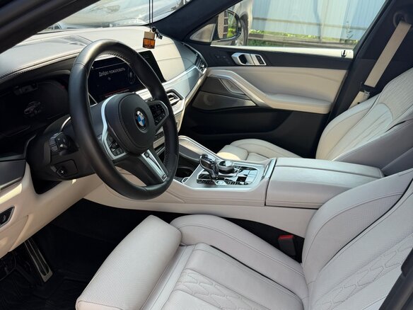 2020 BMW X6 M50d III (G06), зелёный, 7400000 рублей - вид 8