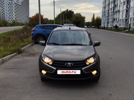 2021 Lada (ВАЗ) Granta I Рестайлинг, коричневый, 615000 рублей, вид 5