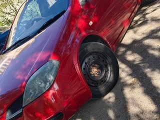 2002 Nissan Primera III (P12), красный, 350000 рублей, вид 5