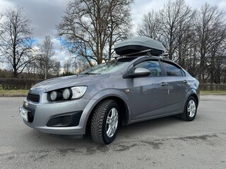 2012 Chevrolet Aveo II, серый, 505000 рублей, вид 2