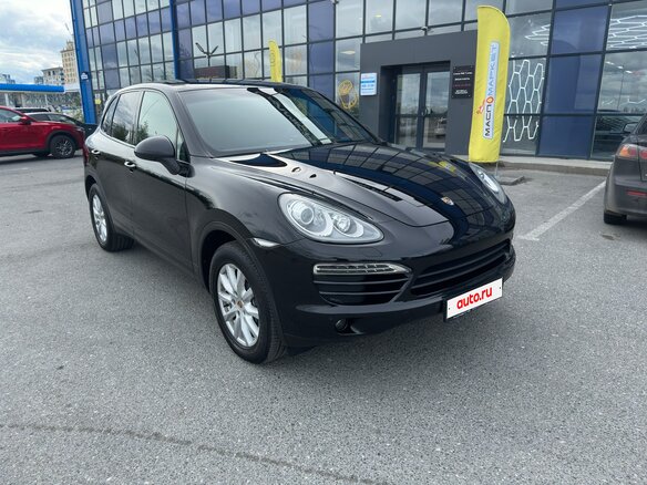 2012 Porsche Cayenne II (958), чёрный, 2790000 рублей - вид 1