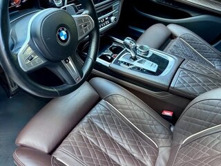 2021 BMW 7 серии 730d xDrive VI (G11/G12) Рестайлинг, синий, 6190000 рублей, вид 3