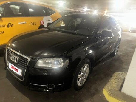 2011 Audi A3 II (8P) Рестайлинг 2, чёрный, 567800 рублей, вид 2