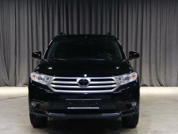 2013 Toyota Highlander II (XU40) Рестайлинг, чёрный - вид 13