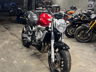 2004 Yamaha FZ6, красный, 465000 рублей, вид 1
