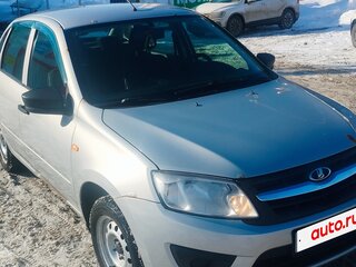 2015 Lada (ВАЗ) Granta I, серебристый, 380000 рублей, вид 2