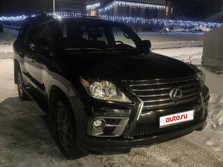 2014 Lexus LX 570 III Рестайлинг, чёрный, 4950000 рублей, вид 4
