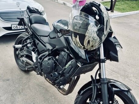 2017 Kawasaki Z 650, чёрный, 440000 рублей, вид 3