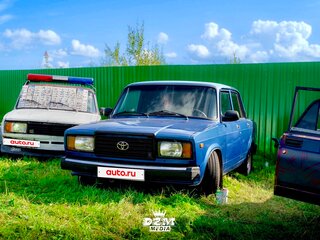 2005 Lada (ВАЗ) 2107, синий, 210000 рублей, вид 3