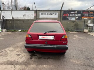 1991 Volkswagen Golf KAT II, красный, 250000 рублей, вид 3