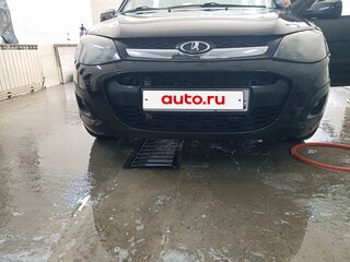 2015 Lada (ВАЗ) Kalina II, чёрный, 560000 рублей, вид 5
