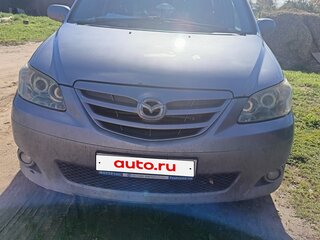2004 Mazda MPV II (LW) Рестайлинг, серый, 350000 рублей, вид 1