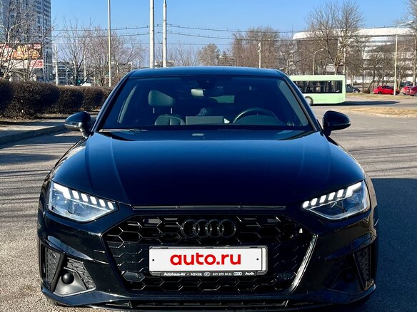 2020 Audi A4 40 TFSI V (B9) Рестайлинг, чёрный, 2320152 рублей - вид 1