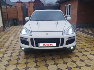2008 Porsche Cayenne S I Рестайлинг (957), белый, 1370000 рублей, вид 2