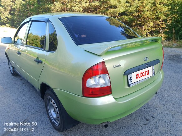 2006 Lada (ВАЗ) Kalina I, зелёный, 250000 рублей - вид 11