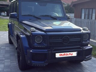 2014 Mercedes-Benz G-Класс AMG 63 AMG I (W463) Рестайлинг 2, синий, 4300000 рублей, вид 3