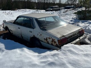 1985 Nissan Cedric VI (Y30), белый, 199000 рублей, вид 2