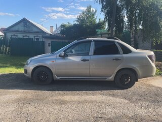 2012 Lada (ВАЗ) Granta I, серый, 555000 рублей, вид 1