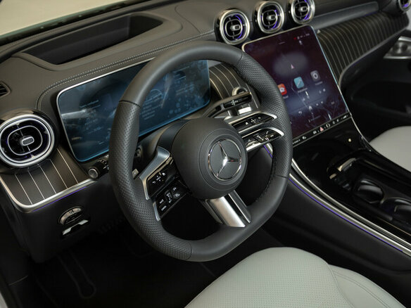 2026 Mercedes-Benz GLC Coupe 300 II (C254), серый - вид 14