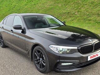 2018 BMW 5 серии 530d xDrive VII (G30/G31/G38), чёрный, 3590000 рублей, вид 5