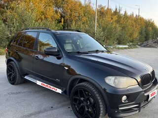 2007 BMW X5 3.0d II (E70), чёрный, 1800000 рублей, вид 2