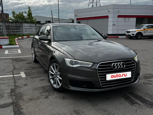2015 Audi A6 IV (C7) Рестайлинг, серый, 1750000 рублей - вид 2