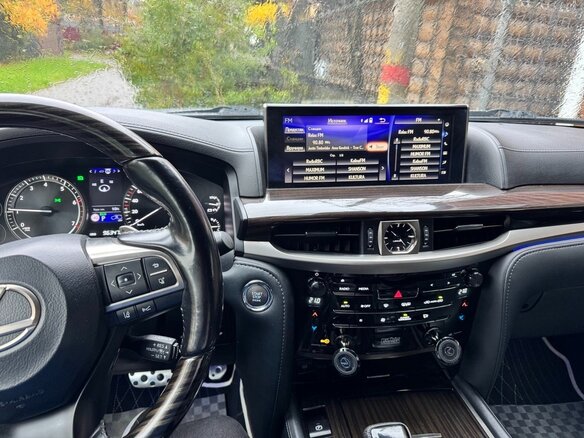 2018 Lexus LX 570 III Рестайлинг 2, чёрный, 9999999 рублей - вид 7