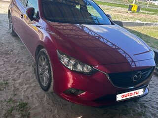 2016 Mazda 6 III (GJ) Рестайлинг, красный, 1700000 рублей, вид 3