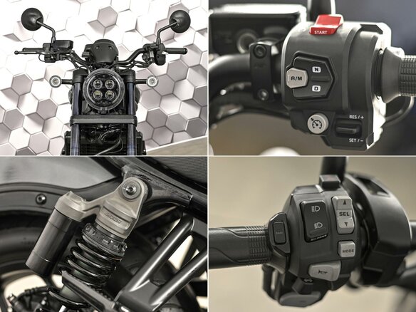 2024 Honda CMX 1100 Rebel, серый, 1195000 рублей - вид 9