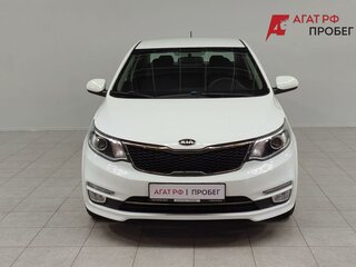2017 Kia Rio III Рестайлинг, белый, 1280000 рублей, вид 2