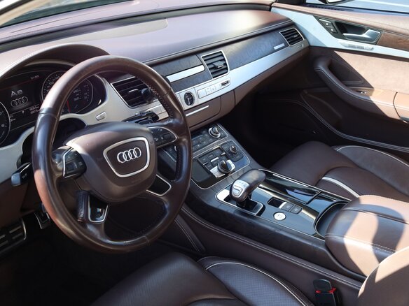 2012 Audi A8 III (D4), чёрный, 1840000 рублей - вид 6