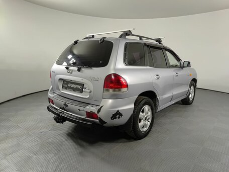 2008 Hyundai Santa Fe Classic Classic, серебристый, 464000 рублей, вид 5