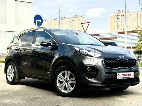 2016 Kia Sportage IV, серый, 1790000 рублей, вид 3