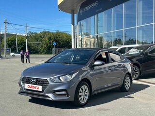 2019 Hyundai Solaris II, серый, 1250000 рублей, вид 3