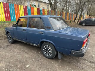 2008 Lada (ВАЗ) 2107, синий, 90000 рублей, вид 4