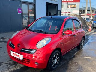 2006 Nissan Micra III (K12), красный, 550000 рублей, вид 1