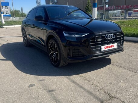 2021 Audi Q8 50 TDI I (4M), чёрный, 8290000 рублей, вид 5