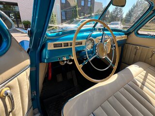 1957 ГАЗ М-20 «Победа», синий, 3600000 рублей, вид 5