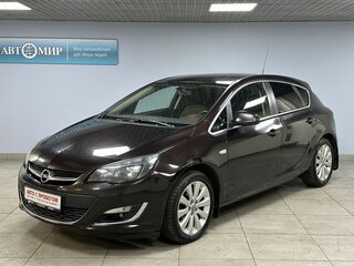 2014 Opel Astra J Рестайлинг, коричневый, 670000 рублей, вид 1
