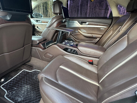 2011 Audi A8 Long III (D4), белый, 1800000 рублей - вид 15