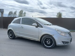 2007 Opel Corsa D, серебристый, 230000 рублей, вид 4