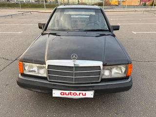 1991 Mercedes-Benz 190 (W201), чёрный, 150000 рублей, вид 1