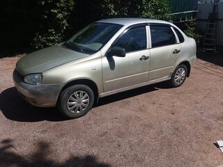 2011 Lada (ВАЗ) Kalina I, жёлтый, 134000 рублей, вид 2